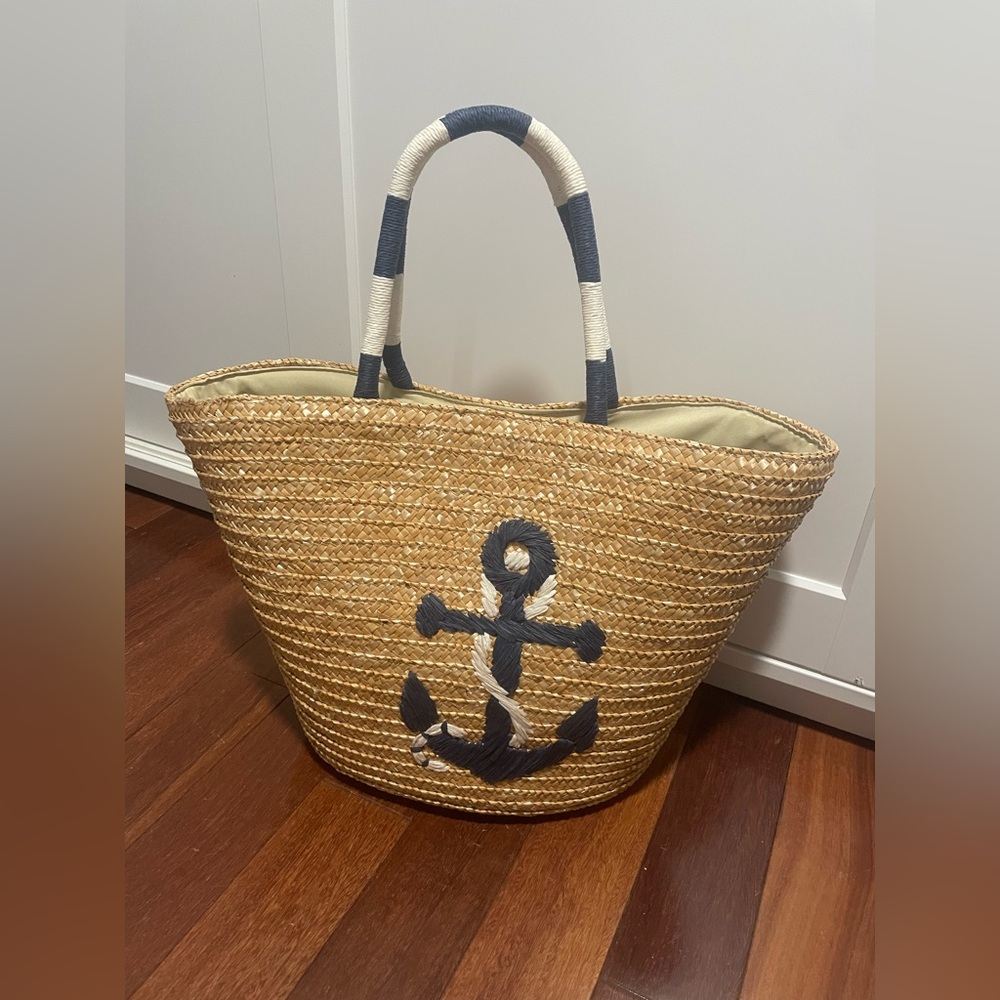 Mudpie Sea Straw Resort Tote